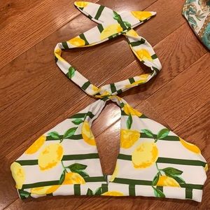Lemon bikini top